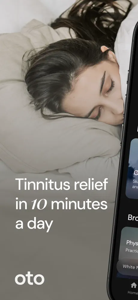 Oto main therapy program screen